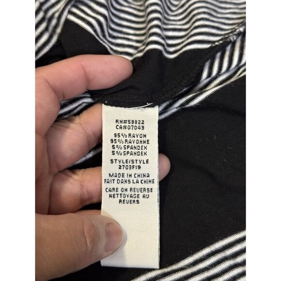 MAXI LONG SKIRT Chevron Geometric Print Lot Of 2 Stretchy Beach Coastal SMALL - Picture 8 of 12